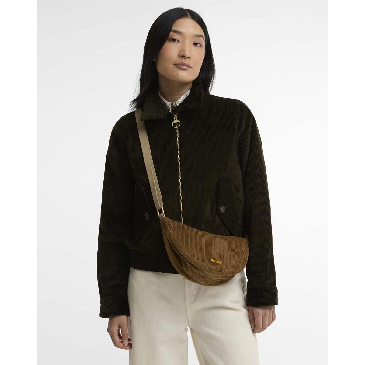 Barbour Womens Mini Mia Cord Sling Bag
