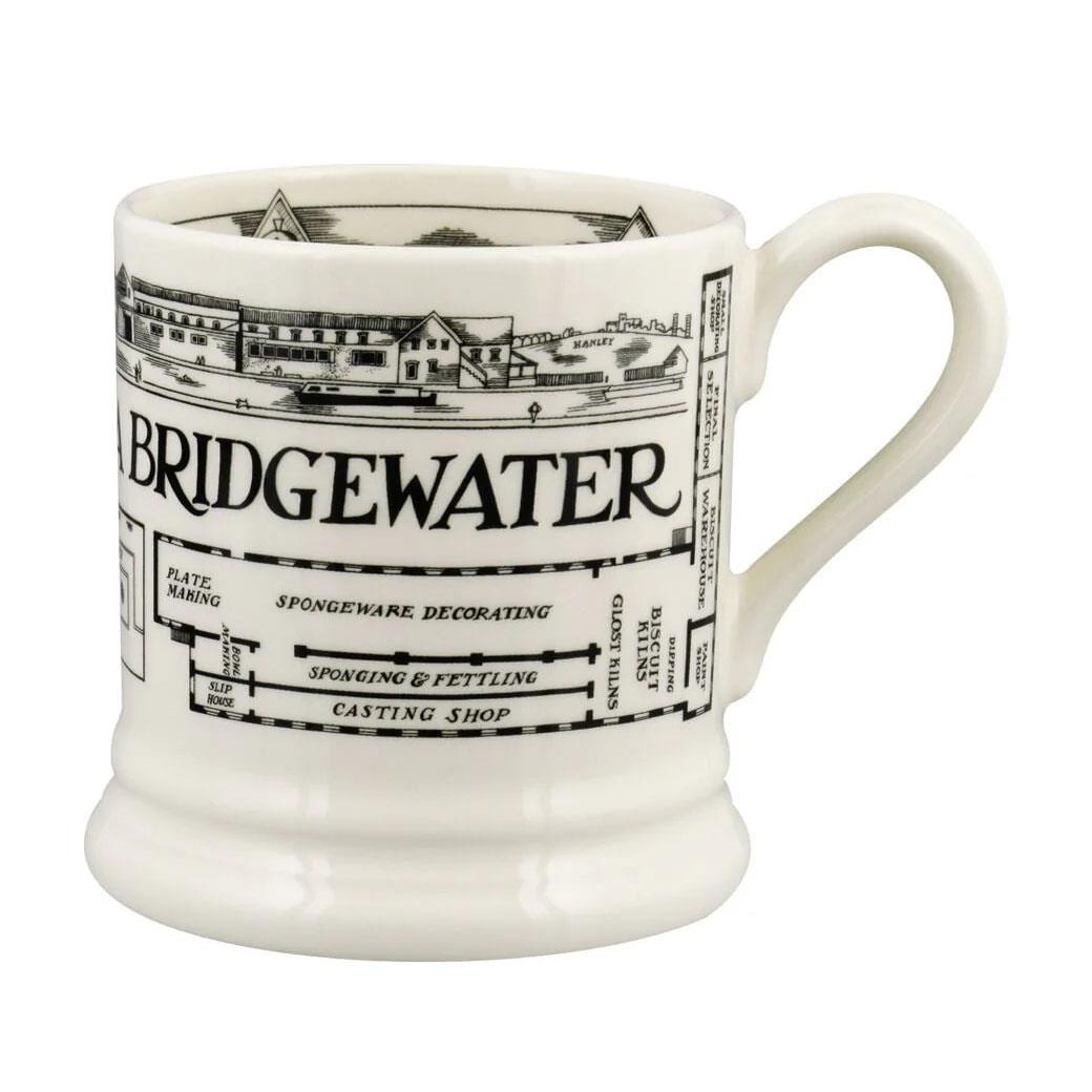 Emma Bridgewater Factory Plan Half Pint Mug