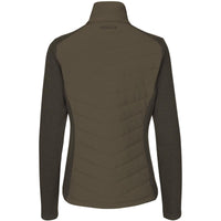 Willow Green Harkila Womens Sandhem Pro Insulated Cardigan Back