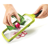 Green Joseph Joseph Multi-Grip Mandoline radish