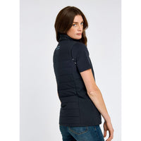 Navy Dubarry Womens Bayside Gilet On Model Back