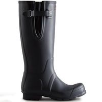 Navy Hunter Mens Original Tall Side Adjustable Boots SIDE