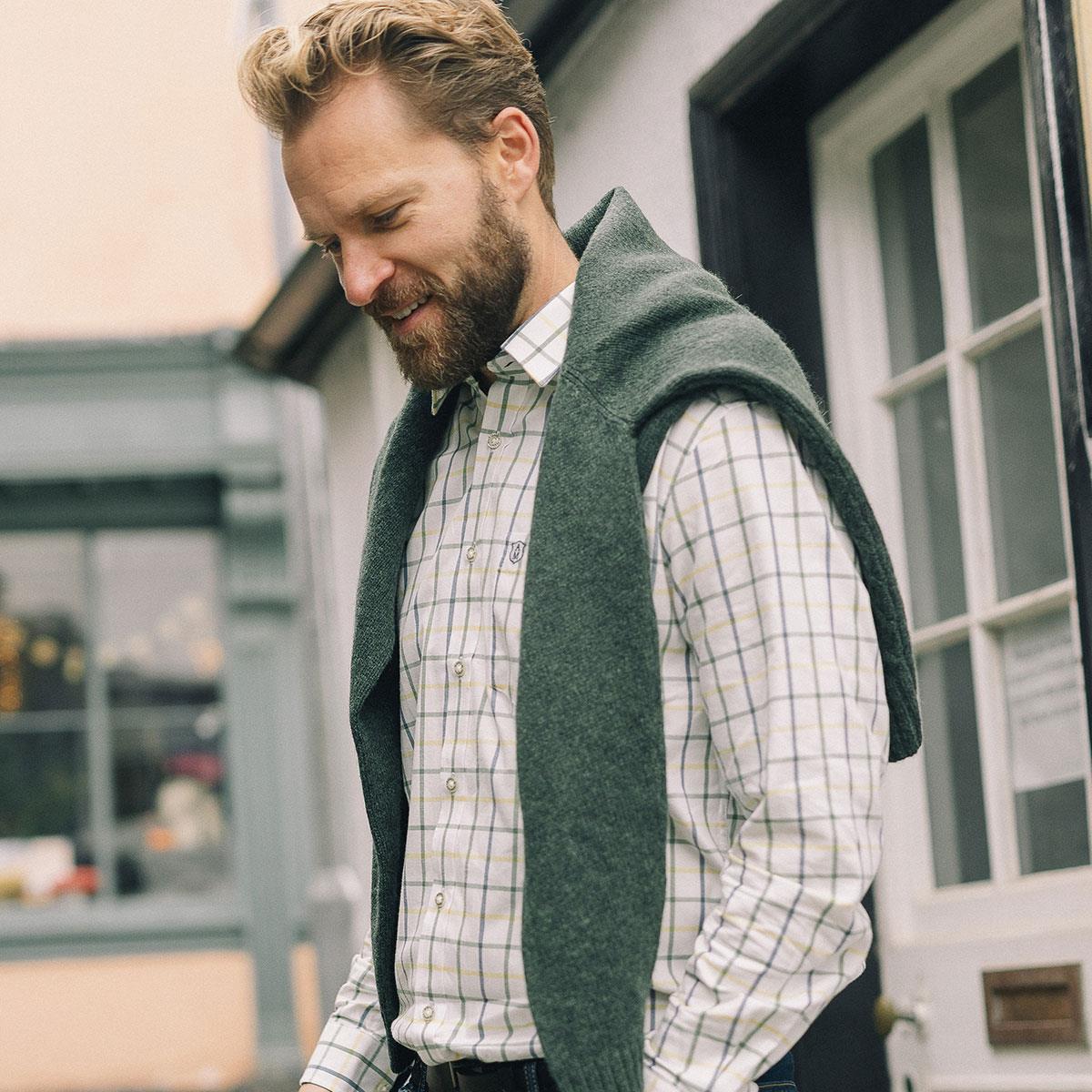 Albert and Maurice Edgar Shirt Jumper Lifestyle