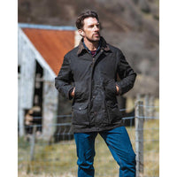 Hoggs Of Fife Mens Caledonia Wax Jacket