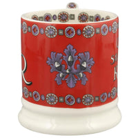 Emma Bridgewater God Save the King Half Pint Mug FRONT