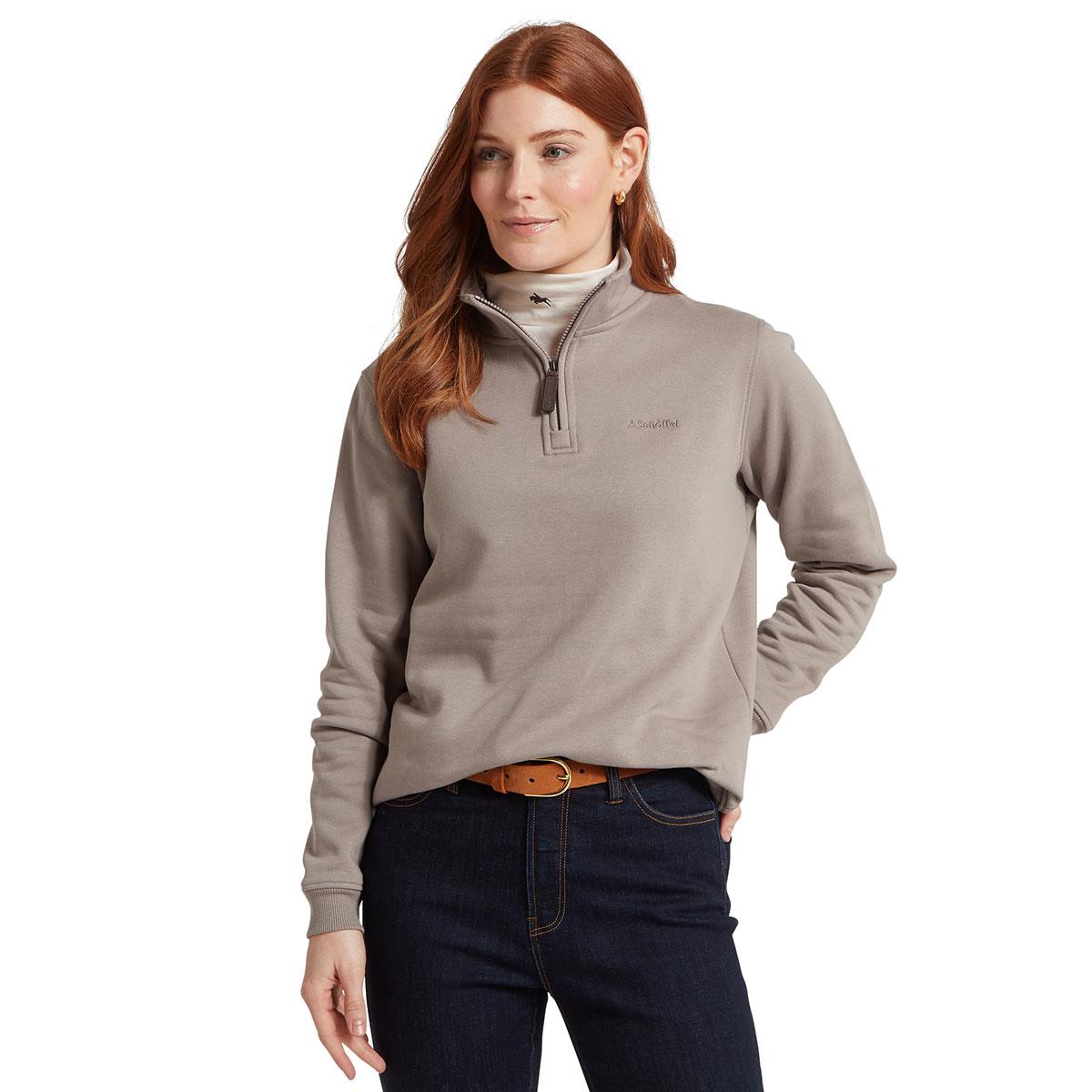 Schoffel Womens Sennen Cove 1/4 Zip Sweatshirt
