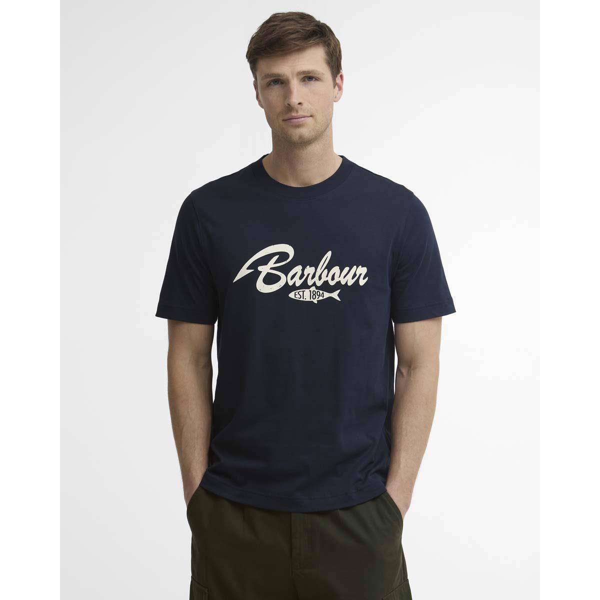 Barbour Mens Hook Relaxed Graphic T-Shirt