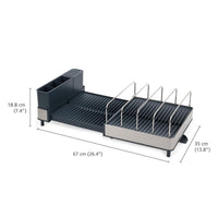 Joseph Joseph Extend Max Steel Expandable Dish Drainer Extended Dimensions