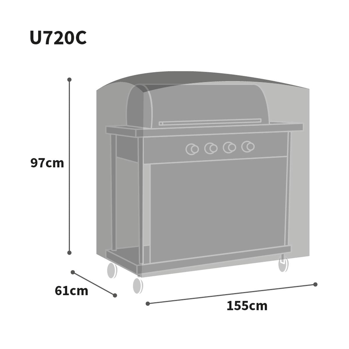 Bosmere Ultimate Protector Super Grill Barbecue Cover