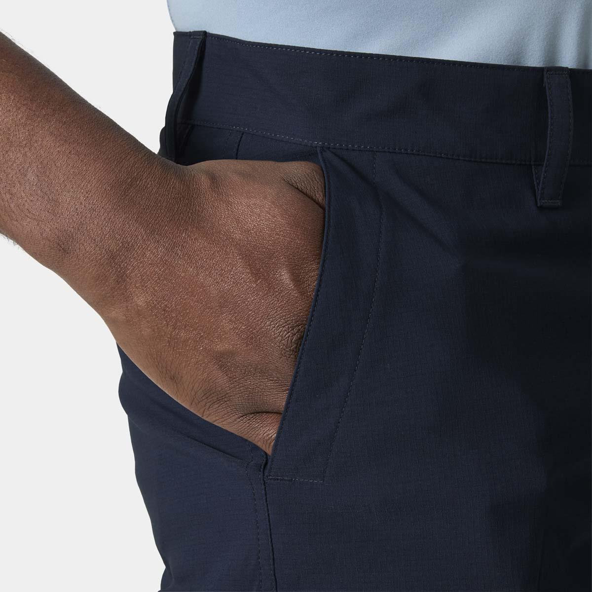 Navy Helly Hansen Mens HH QD 11" Cargo Shorts pocket