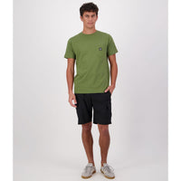 Clover Swanndri Mens Duval V3 Pocket T-Shirt On Model