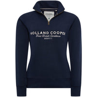 Ink Navy Holland Cooper Womens Sporting Goods Zip Henley