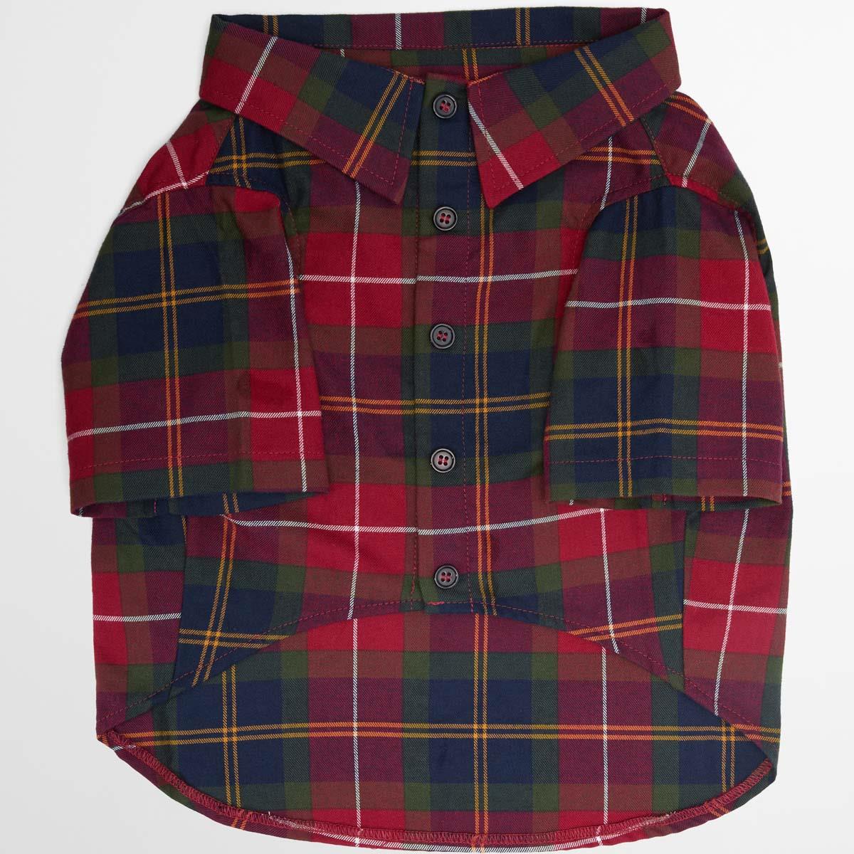 Barbour Tartan Fortrose Dog Shirt