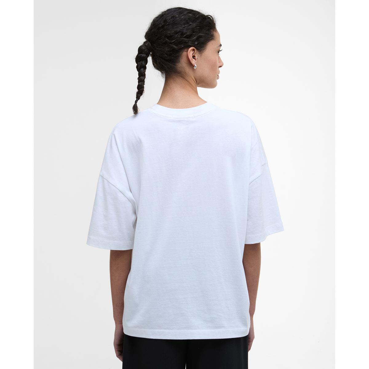 Back Barbour Womens Claydon T-Shirt