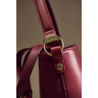 Barbour Womens Cedar Mini Leather Bucket Bag