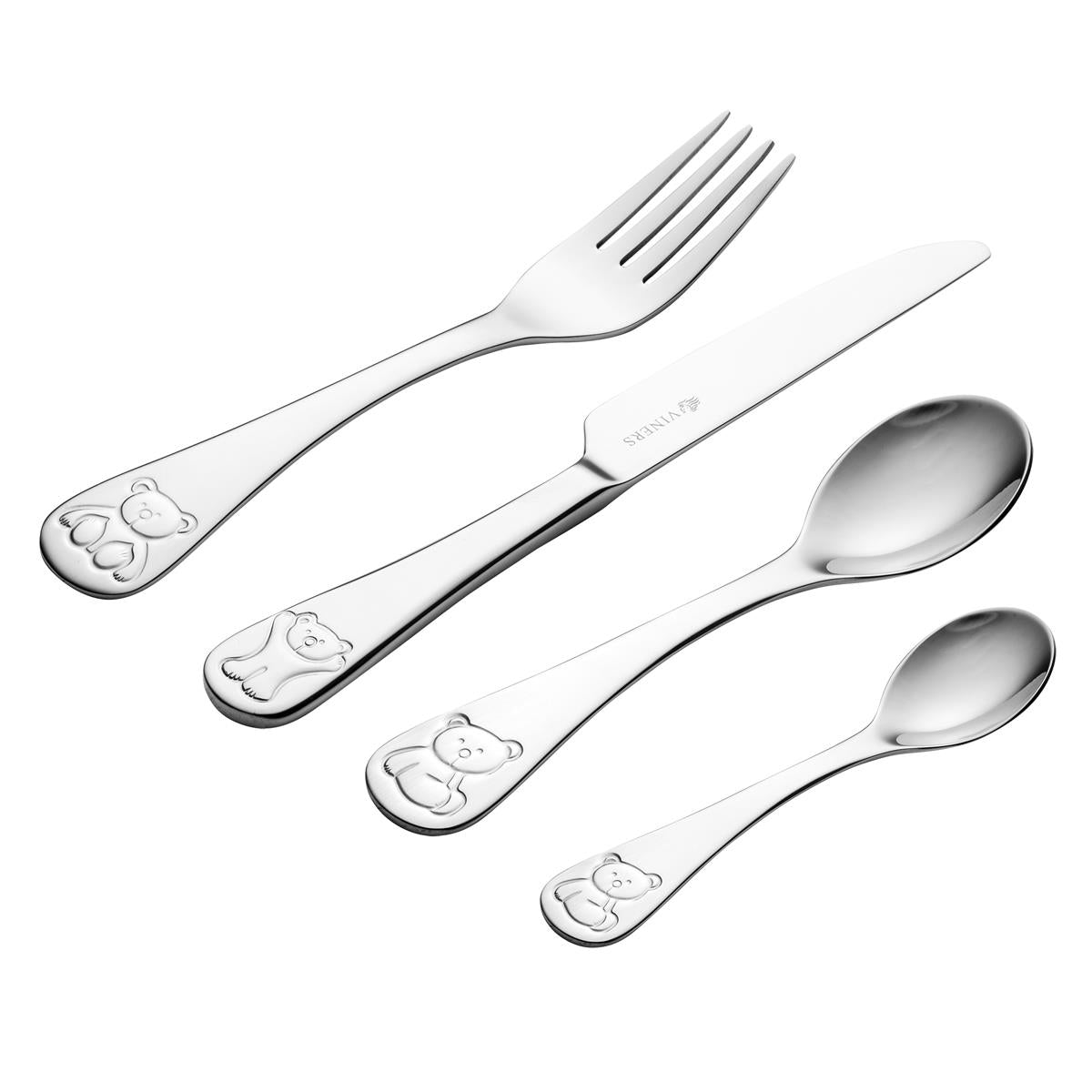 Viners Bertie 4 Piece Kids Cutlery Set SET