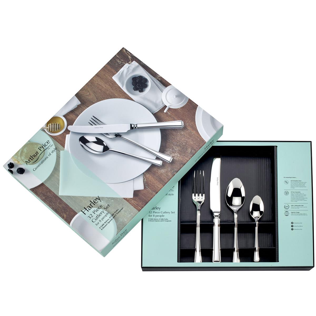 Arthur Price Harley 32 Piece Cutlery Box Set