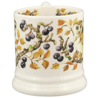 Emma Bridgewater Autumn Garden Birds Owl in Sloe Berries Half Pint Mug