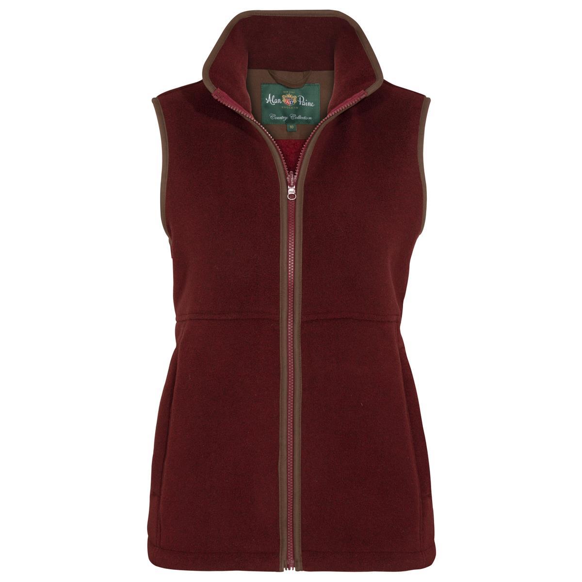Bloodstone Alan Paine Womens Aylsham Fleece Waistcoat