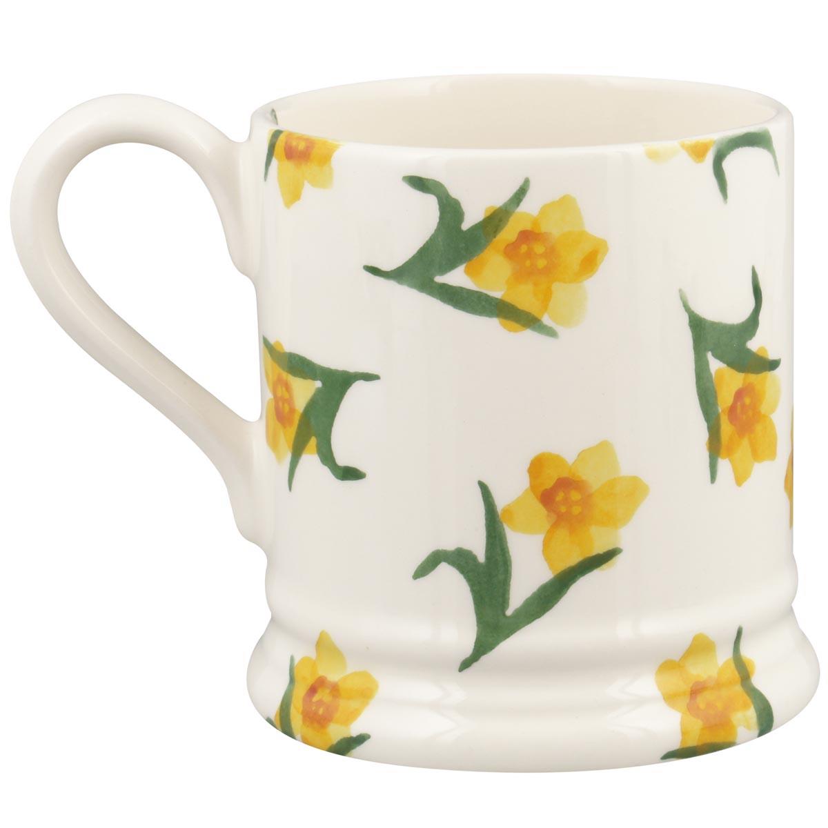 Emma Bridgewater Windblown Daffodils Mummy Half Pint Mug