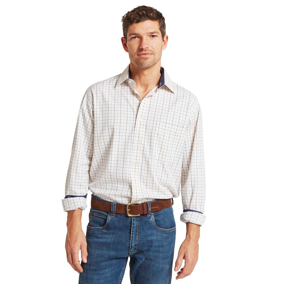 Schoffel Mens Burnham Tattersall Shirt
