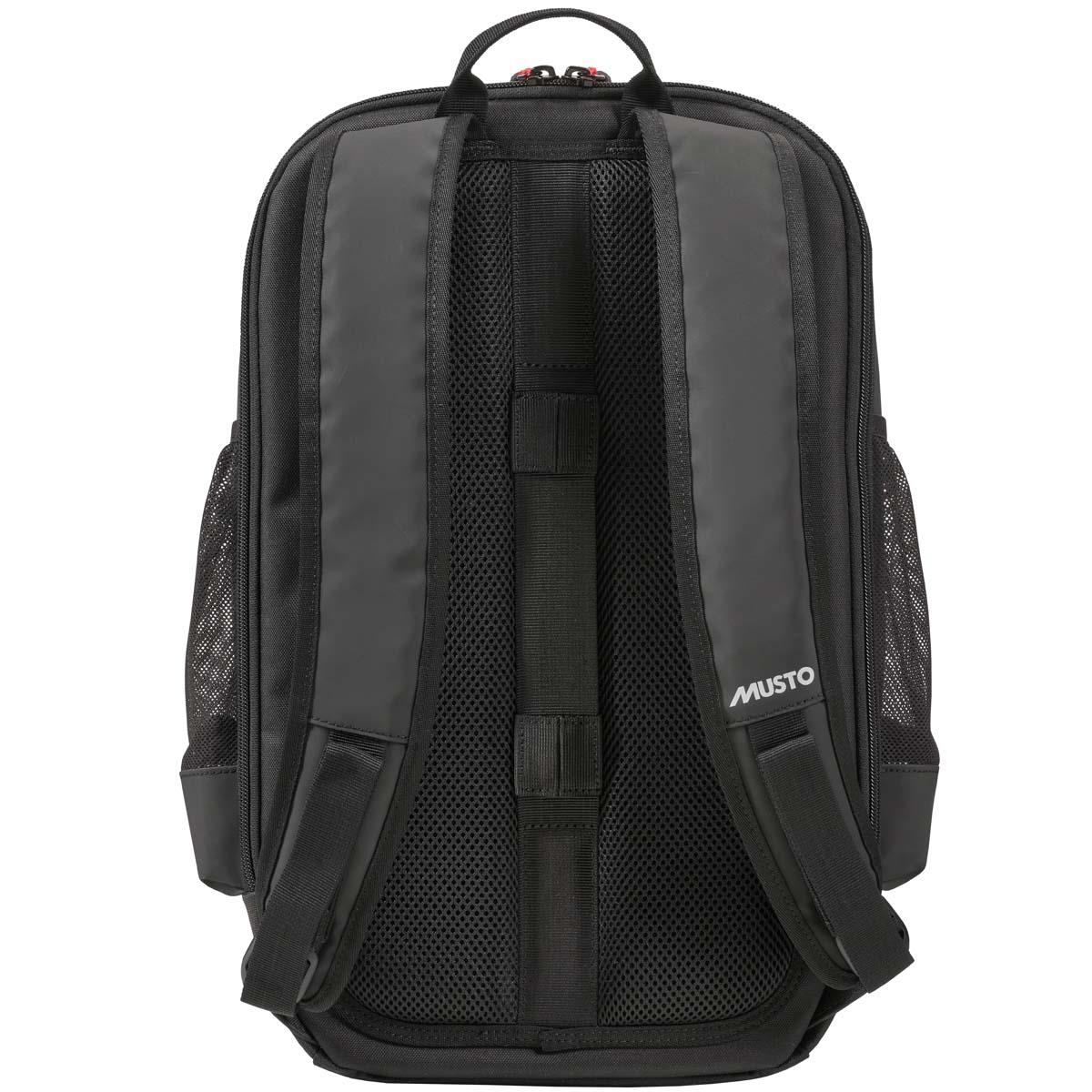 Black Musto 20L Backpack straps