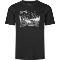 Black Seeland Mens Territory T-Shirt