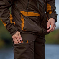 Dark Brown Seeland Mens Dog Active Jacket LS3
