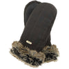 Barbour Womens Tartan Wax Mitts