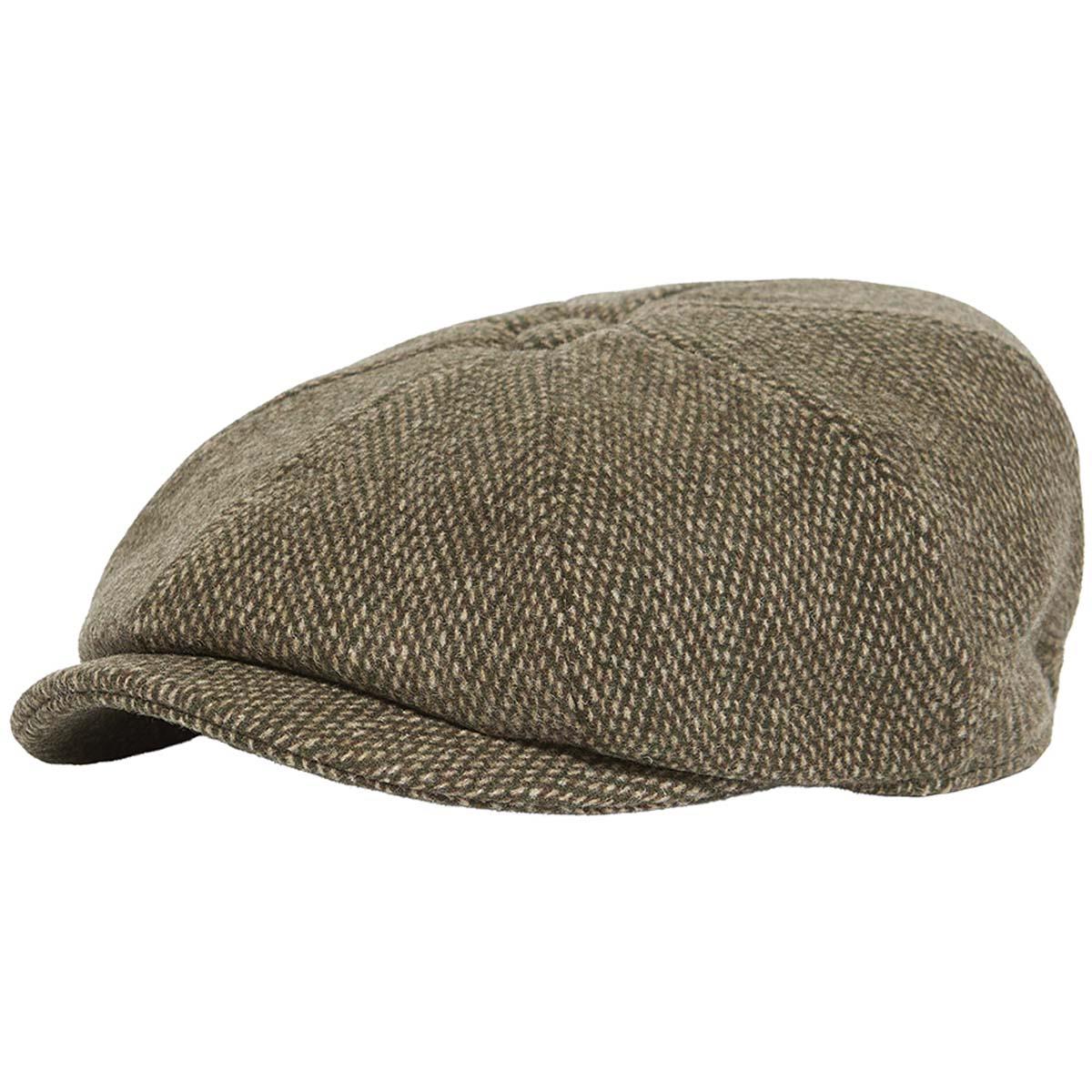 OLIVE Barbour Mens Winston Baker Boy Cap
