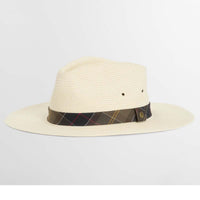 Ecru Barbour Womens Kirkstone Fedora Summer Hat Side