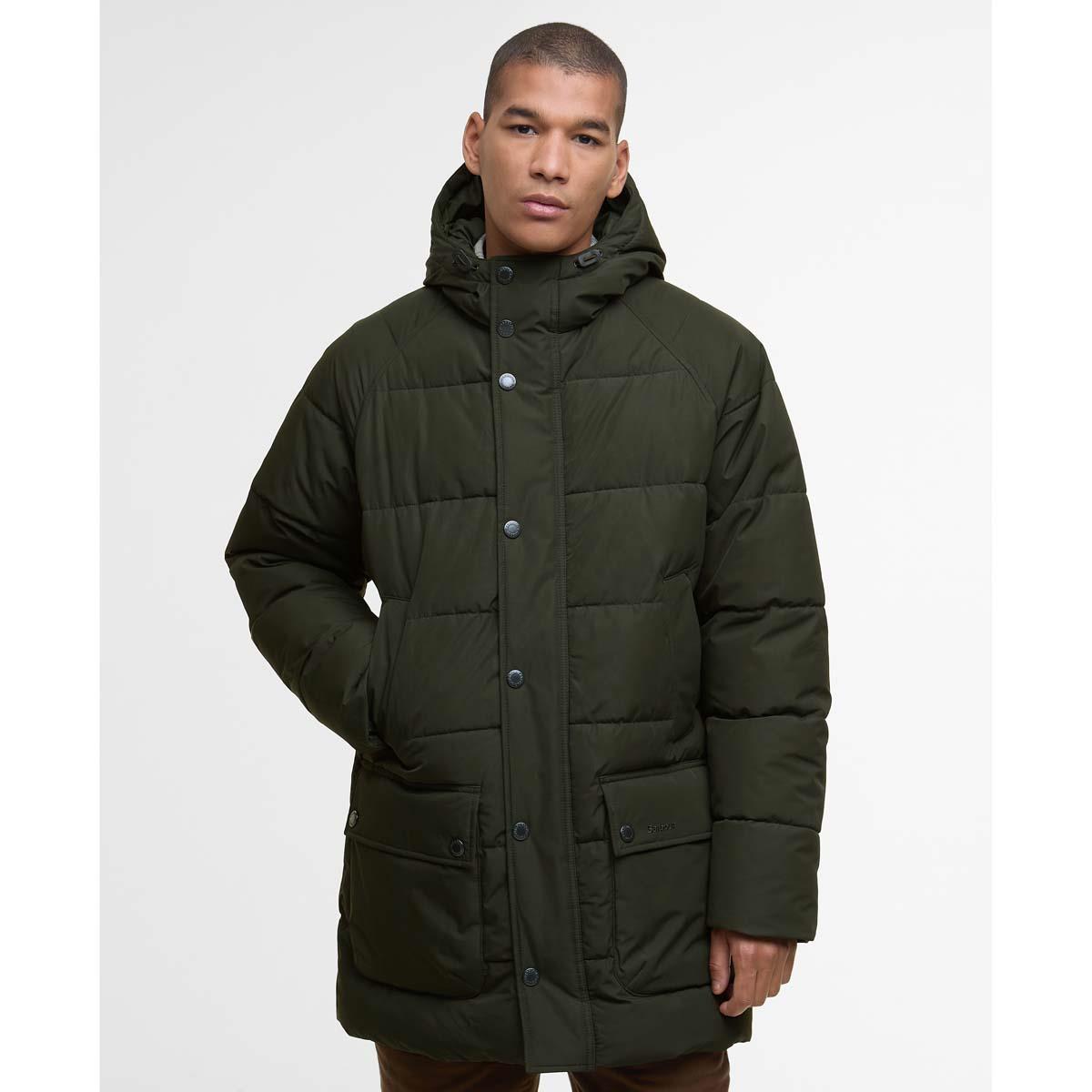 Barbour Mens Hooded Bedale Puffer Jacket