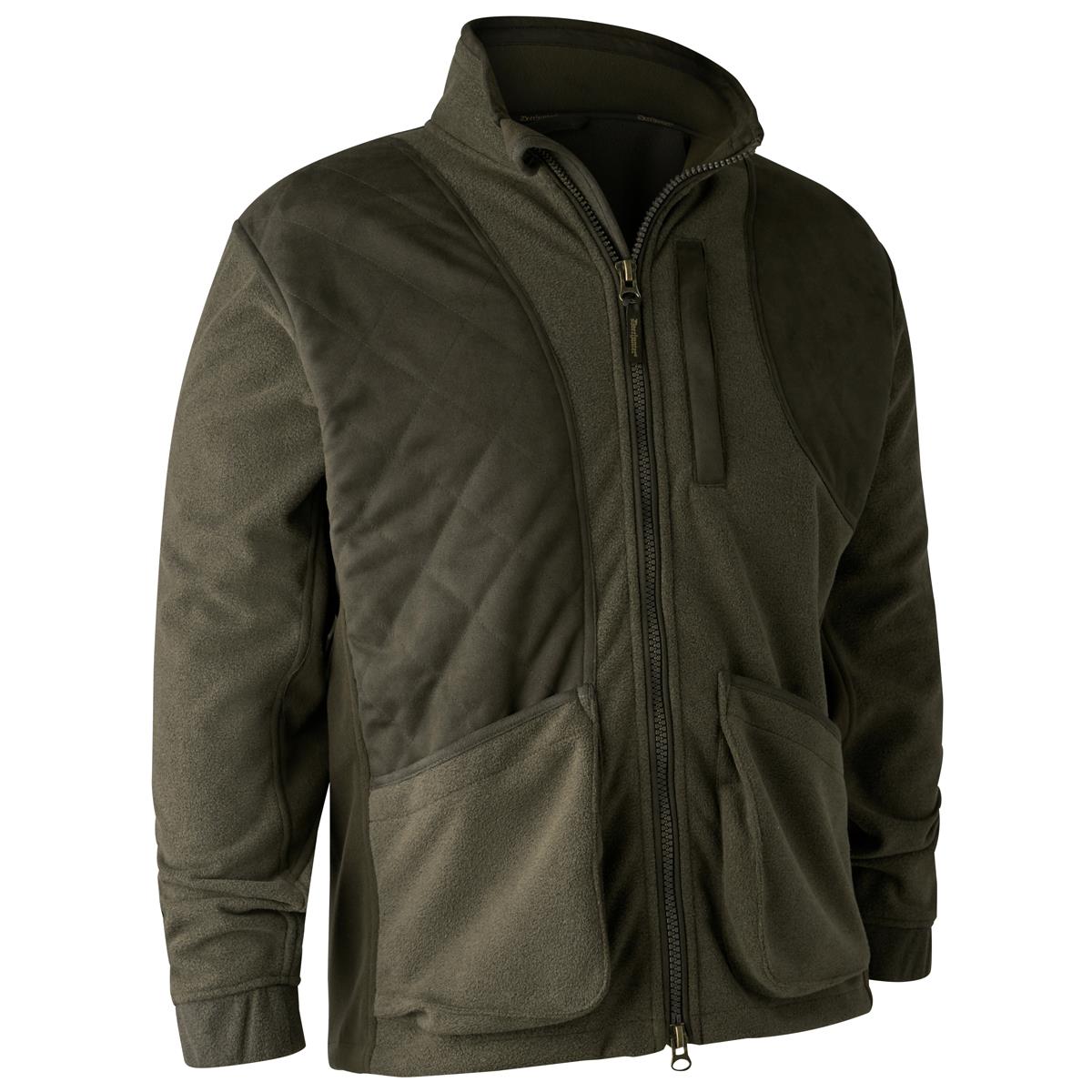 Graphite Green Melange Deerhunter Mens Gamekeeper Shooting Jacket