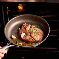 Stellar Zero Stainless Steel Uncoated Frying Pan