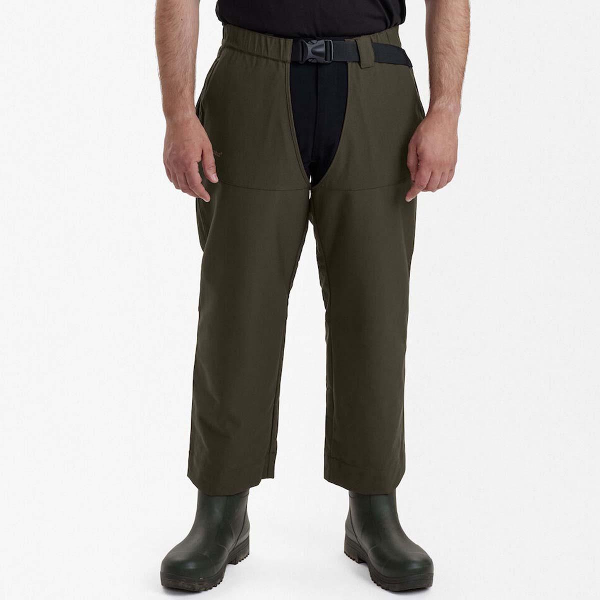Palm Green Deerhunter Mens Strike Extreme Pull-Over Trousers front