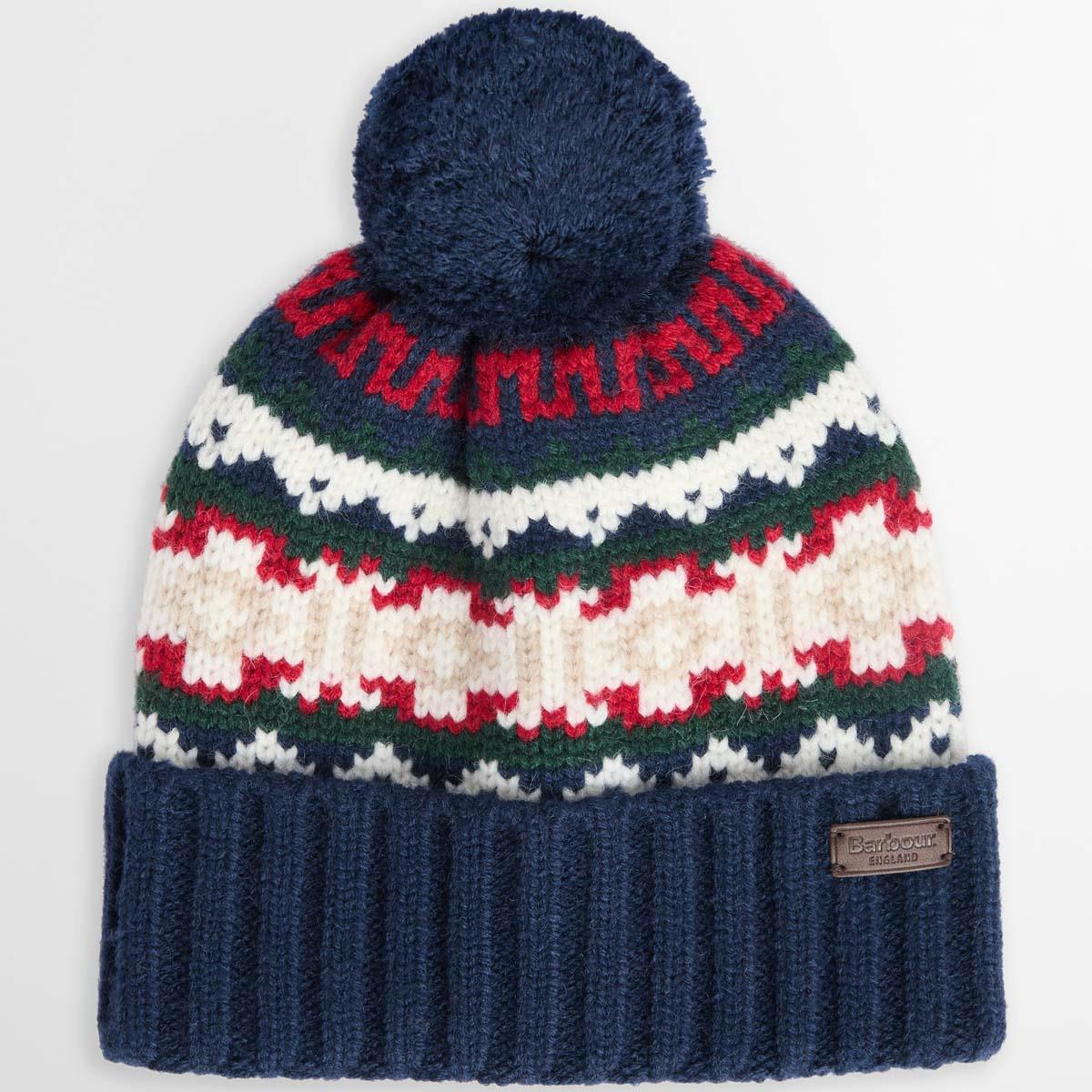 Barbour Mens Kane Knitted Beanie & Scarf Gift Set