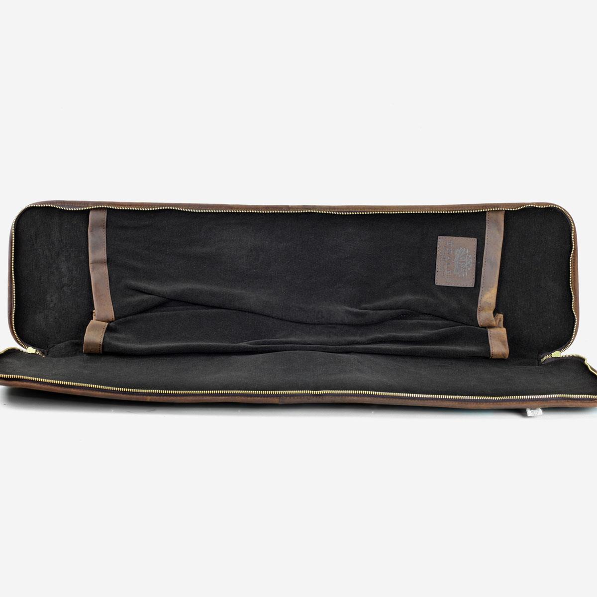 Teales Devonshire Leather Travel Slip Zip Around 30 Inch