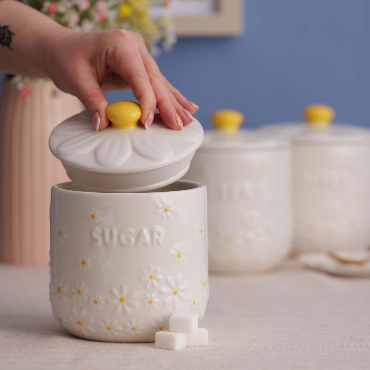 Price and Kensington Daisy Sugar Jar LS
