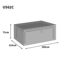 Bosmere Ultimate Protector Rectangular Table Cove size