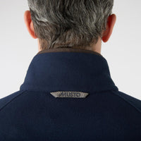 Navy Musto Mens Outdoor Country Fenland 200 Jacket Collar Detail