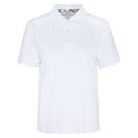 White Barbour Womens Bowford Polo Top