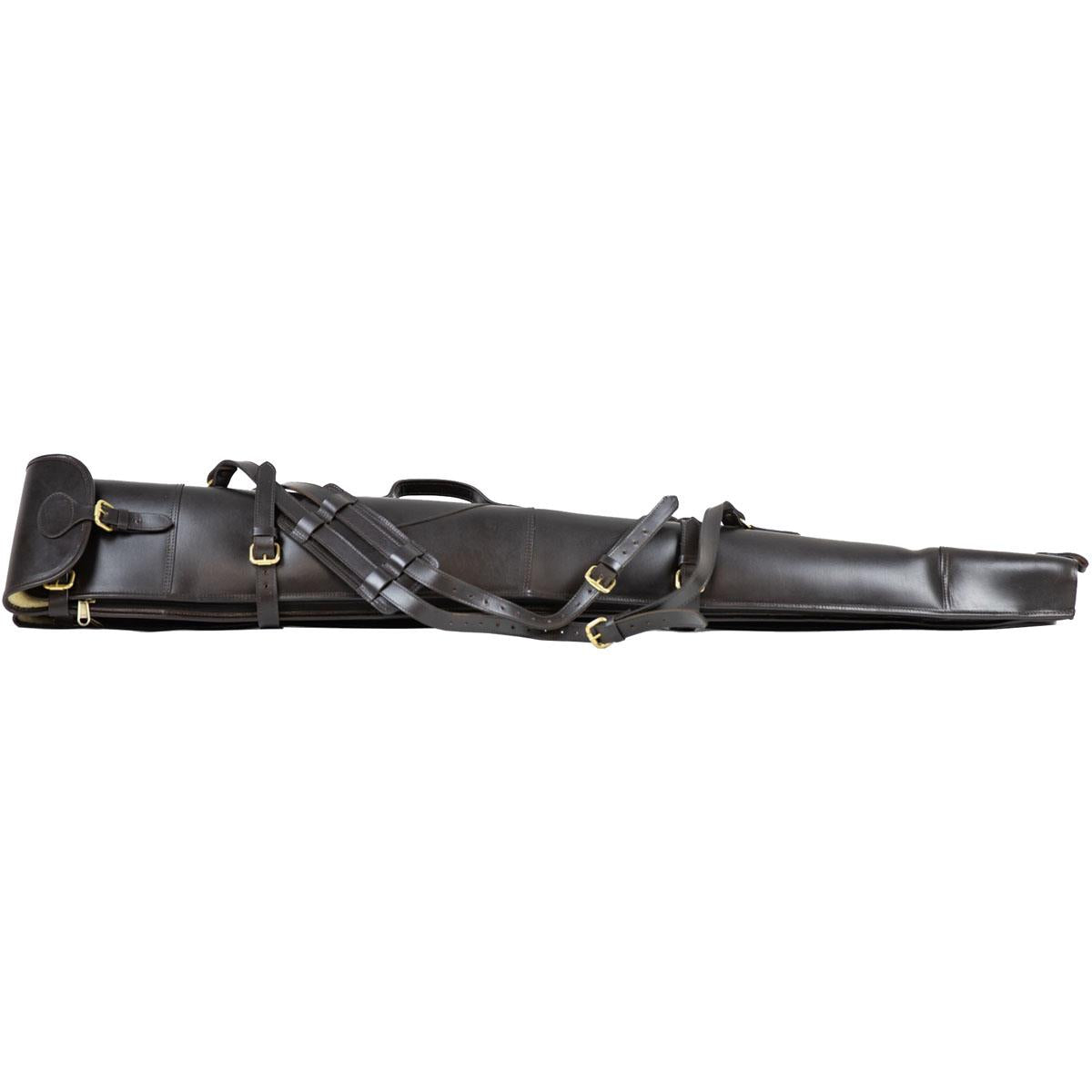 Teales Premier Leather Double Gun Slip Buckle & Flap