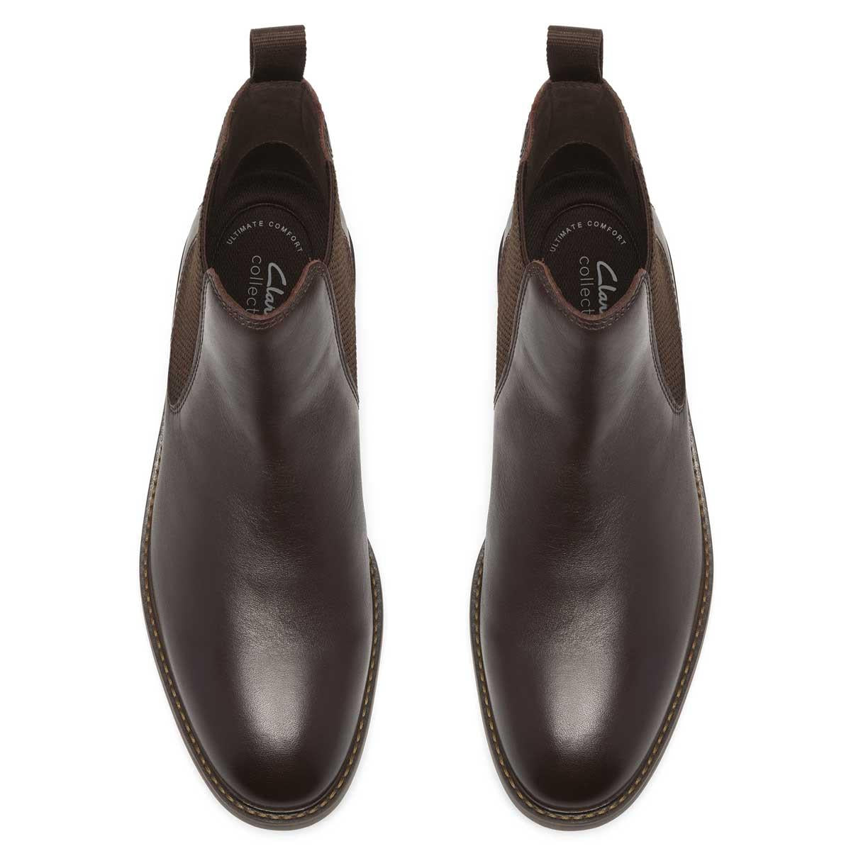 Clarks Mens Jaxen Easy Boots