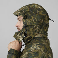 InVis Green Seeland Mens Avail Camo Jacket Hood