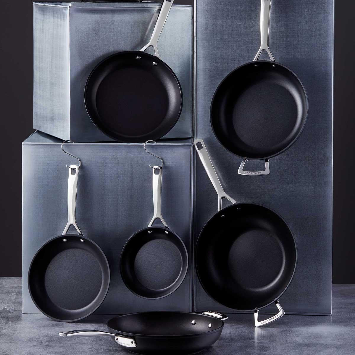 Le Creuset Toughened Non-Stick 2 Piece Frying Pan Set sizes