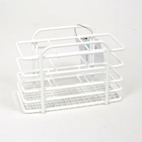 White Delfinware Cutlery Drainer