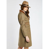 Burren Dubarry Womens Blackthorn Tweed Jacket Back