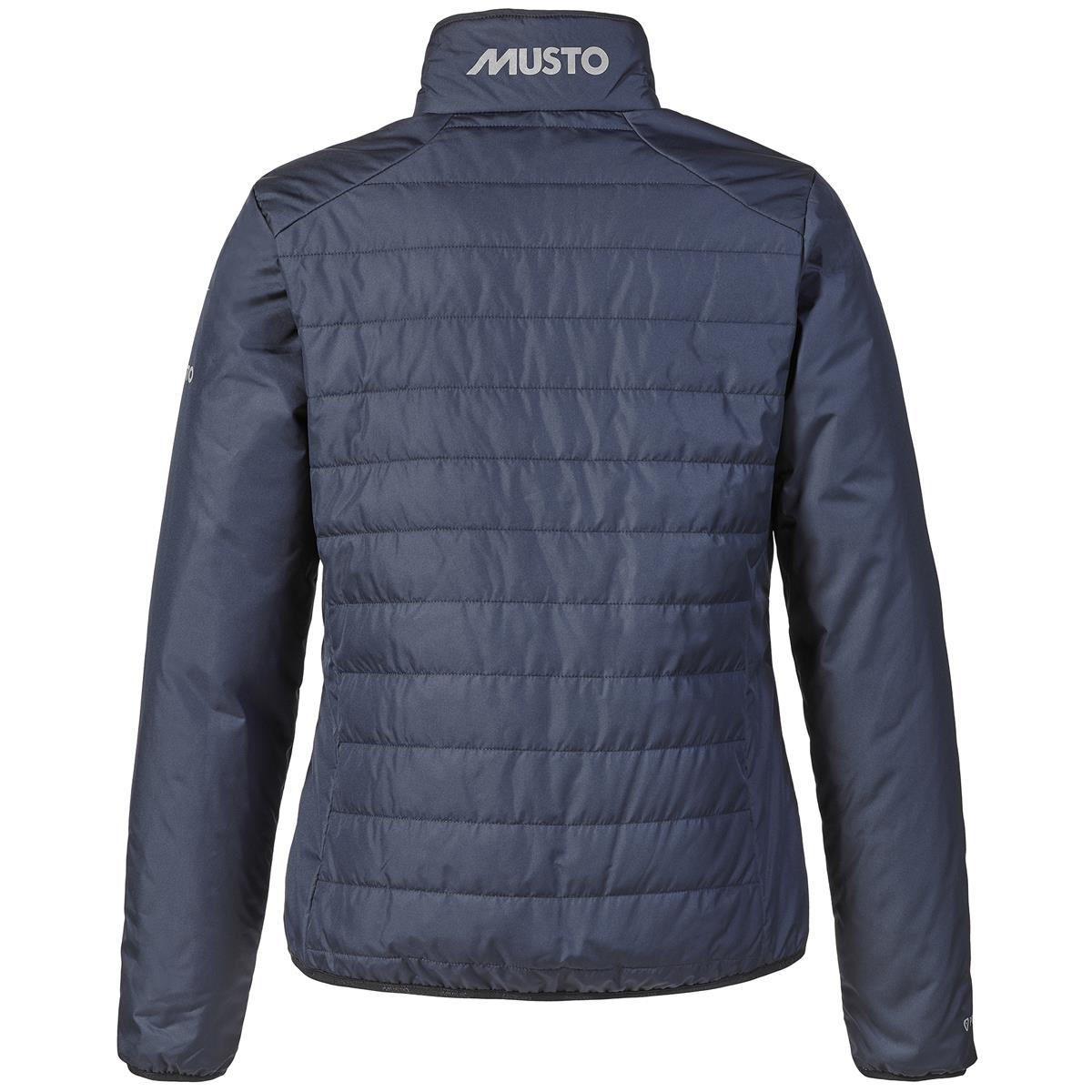 True Navy Musto Womens Corsica Primaloft Jacket Back