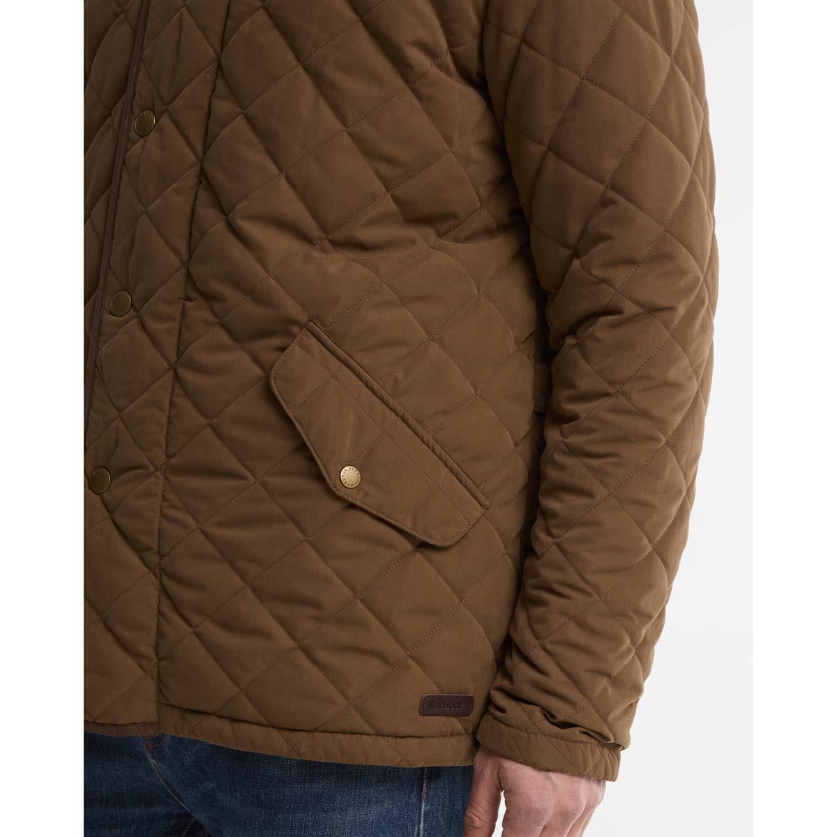 Barbour Mens Waterproof Shoveler Quilted Jacket