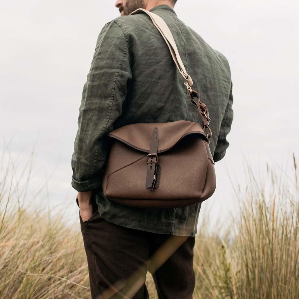 Le Chameau La Musette Du Pecheur Marron Bag LS